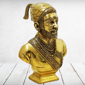 Brass Chatrapati Shivaji Maharaj Statue