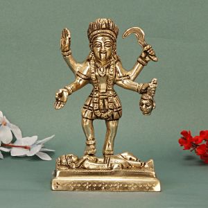 Brass Kali Mata Statue