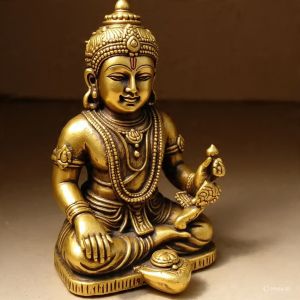 Brass Lord Banke Bihari Statue