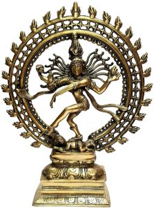 Brass Lord Natraj Statue