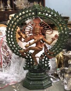 Brass Shiva Standing Statue