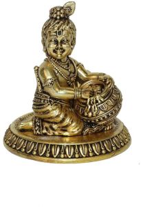 Decorative Brass Bal Krishna Murti