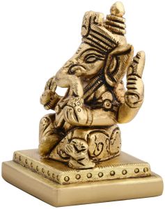 Decorative Brass Lord Ganesha Idol