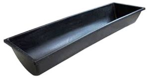 Half Round Plastic Animal Feeder