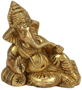 Handcrafted Brass Ganpati Murti