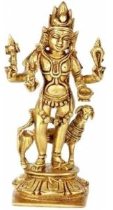 Temple Brass Banke Bihari Idol Statue