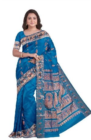 Ladies Designer Baluchari Saree