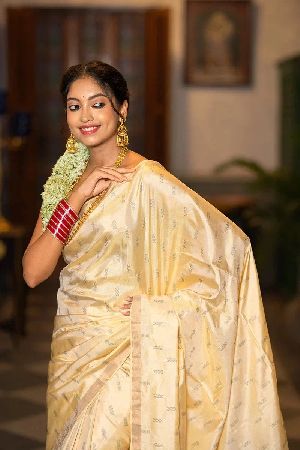 Ladies Designer Assam Silk Saree