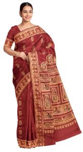 Ladies Designer Baluchari Saree