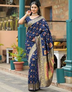 Ladies Designer Banarasi Silk Saree