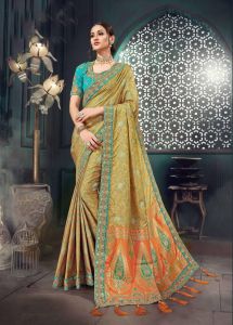 Ladies Designer Bhagalpuri Silk Saree