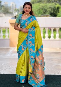 Ladies Designer Chanderi Saree