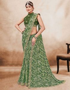 Ladies Designer Chinkankari Saree
