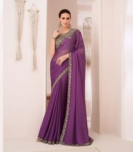 Ladies Designer Georgette Saree