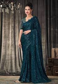 Ladies Designer Georgette Saree