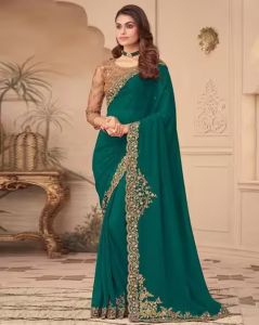 Ladies Designer Georgette Saree