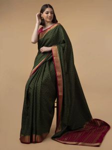 Ladies Designer Kerala Kasavu Saree