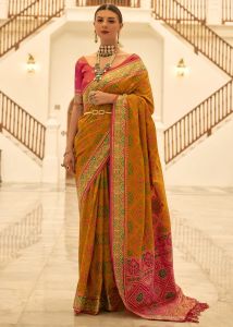 Ladies Designer Patola Silk Saree