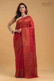 Ladies Designer Muga Silk Saree