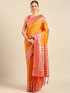 Ladies Designer Muga Silk Saree
