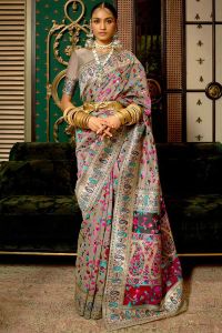 Ladies Designer Pashmina Saree
