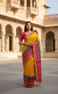 Ladies Designer Patola Silk Saree