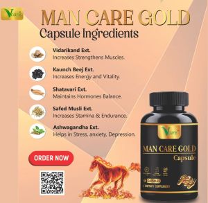 Vcare Man Care Gold Dietary Supplement Capsule