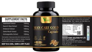 Vcare Man Care Gold Dietary Supplement Capsule