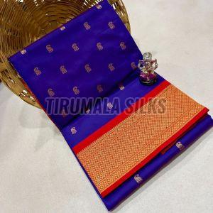 Ladies Big Border Tana Silk Saree