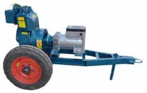 7.5 kVA Trolley Mounted Open Generator