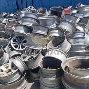 Alloyed Aluminium Scrap Wheels for Recycling