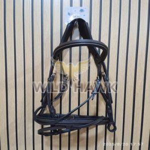 Black Padded Comfort English Horse Bridle