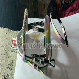 Pastel Rainbow Glitter English Horse Bridle