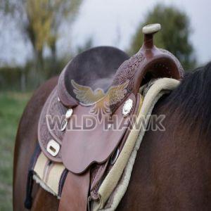 Western Style Horse Saddle