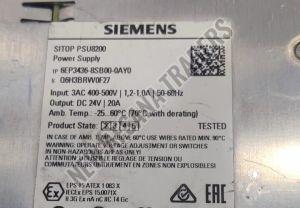 Siemens Sitop Power Supply PSU8200 6EP3436-8SB00-0AY0