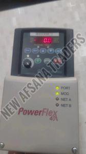 Allen-Bradley PowerFlex40 22B-A5P0N104 AC Drive, 240 VAC, 1 Phase, 1 HP Tsted