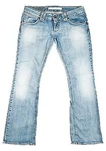 Mens Casual Wear Boot Cut Denim Jeans