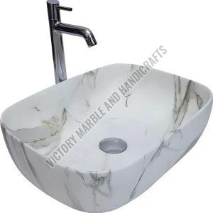 Marble Square Wash Basin