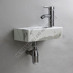 Marble Wall Mounted Wash Basin