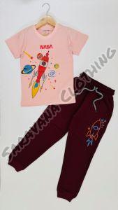 Boys Space Themed Jogger Set