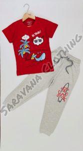 Boys Surf Themed Jogger Set