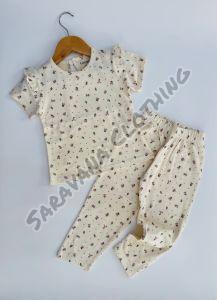 Girls Dino Pajama Set