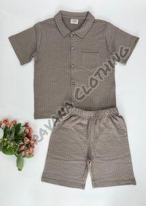 Kids Mauve Ribbed Co-ord Set