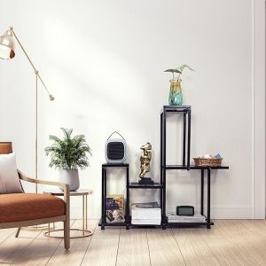 Metal 5 Tier Plant Stand For Balcony