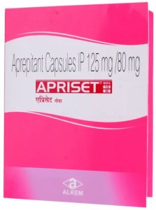 Apriset 125mg Aprepitant Capsules Kit
