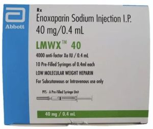 Lmwx 60mg Enoxaparin Sodium Injection