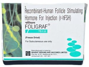 Foligraf 75IU Injection