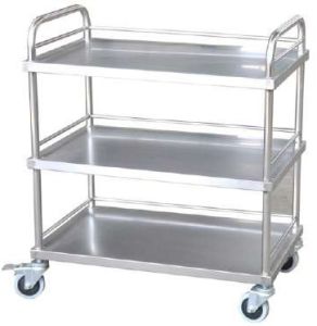 Stainless Steel Medical Trolley