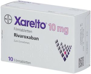 Xarelto Rivaroxaban 10mg Tablets