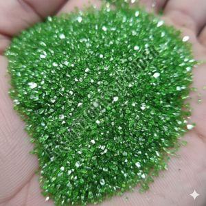 Green Glass Powder